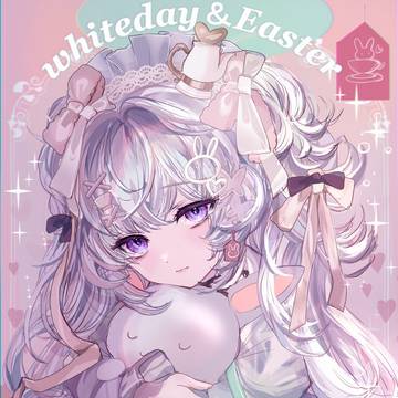 ホワイトデー&イースター春の紅茶魔女コーデ🫖