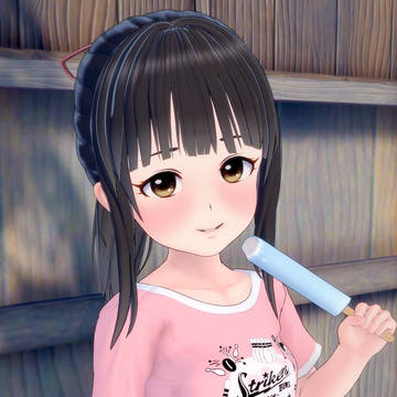 何かあった少女