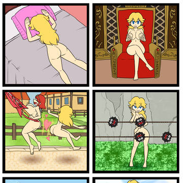 Peach's Nudist Day