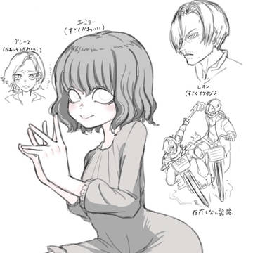 バイオハザードレクイエムの絵