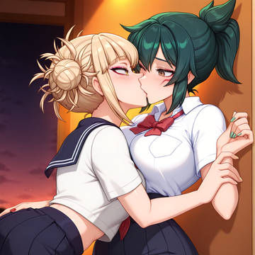 KirikoXHimiko Toga OverwatchXMHA