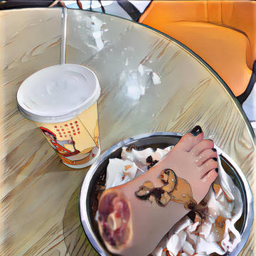 还是恰个母足早餐