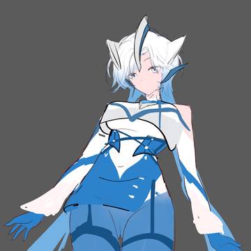 铁奥奥特曼娘化 印象稿