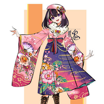 AZki Vtuber - commissioned work