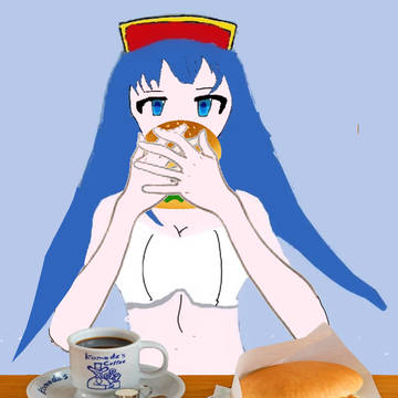 リリーナと食事