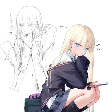 引きこもりの妹が制服を着てみた回