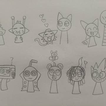 sprunki fanarts