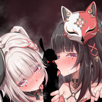 火花と花火でぺろぺろ