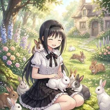ウサギとほむら