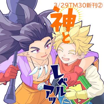 【シド主♂】新刊サンプル「神とレベルアップする」