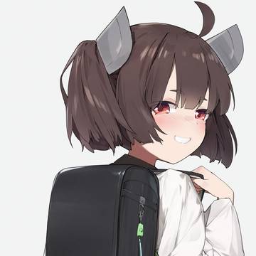 きりたんのランドセルは黒