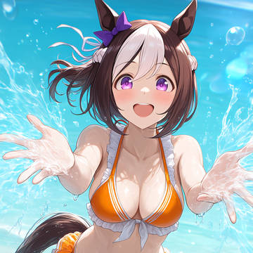 水着のスペシャルウィーク