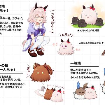 UMA娘（○○の精）ずかん①