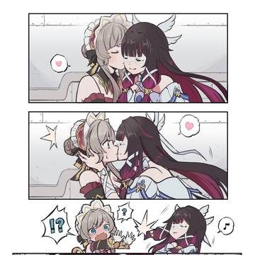 コロサンがキスするだけ