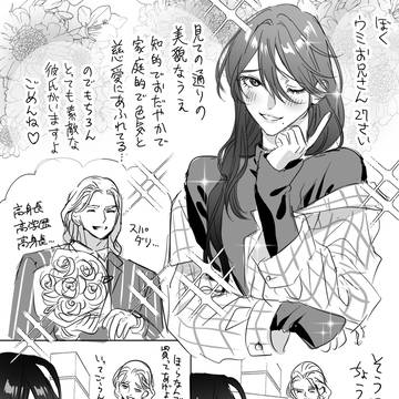 綺麗なお兄さん同士のBL