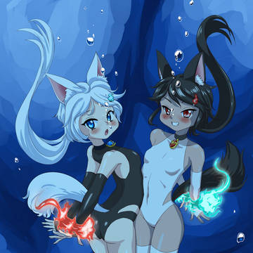 【よその子】２Pカラーキラちゃんと仲良く沈む