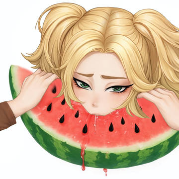 Watermelon trend / スイカを食べる