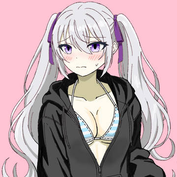 パーカービキニ恥じらい乙女