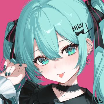 ミク×地雷🖤🖤🖤
