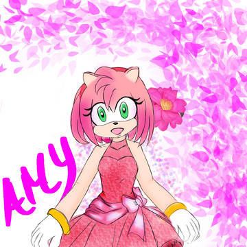 Amy first drawing practice