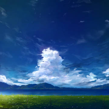 遠く