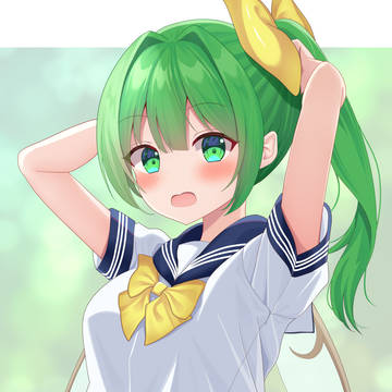 おなか見えてるよ