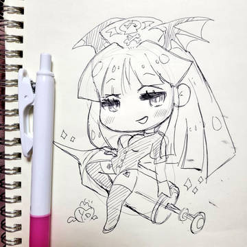 Doodle ヴァンパイアガール