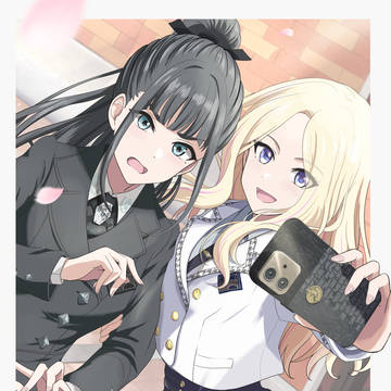 2人で自撮り