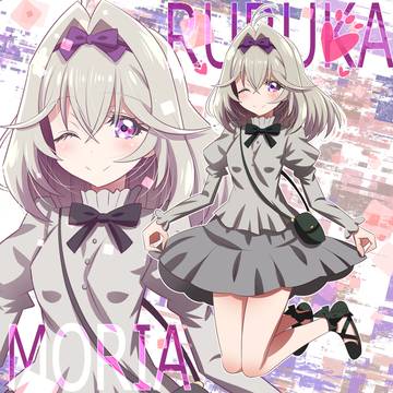 キャラソンCDジャケット風森亜るるかちゃん!