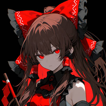 闇堕ち霊夢（？）