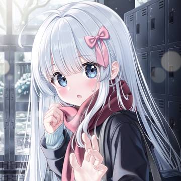 隣の席の女の子に、 はじめて「おはよう」と声をかけられた。