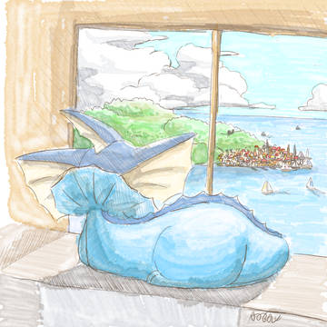 海の見える窓