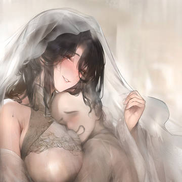 没事徒儿，不过是炼丹烧光头发，师娘这里还有定颜丹你且先服下