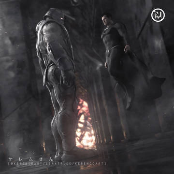 Darkseid vs Man Of Steel