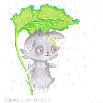 雨の終わりを待っていますニャスパー