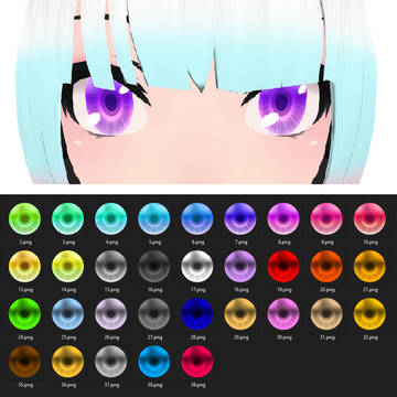 MMD Eye Texture Edit 2