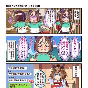 私たちが子供の頃 VS 今の子たち