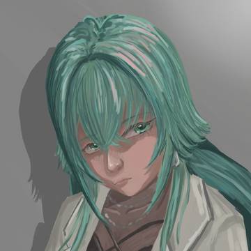 月を見ていた