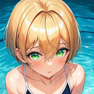 スク水の女の子