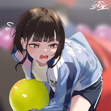 両手投げの子が本気だった