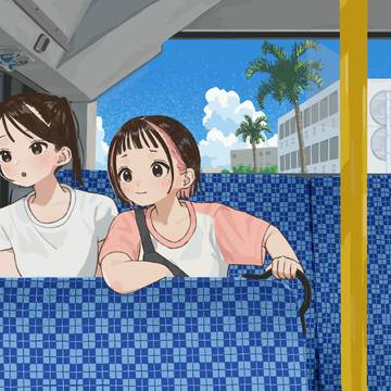 南国の車窓