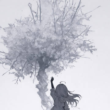 reaching tree