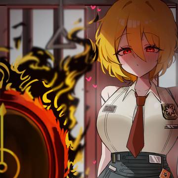 지그시..