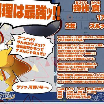【キミこい3】物作 食【生徒】