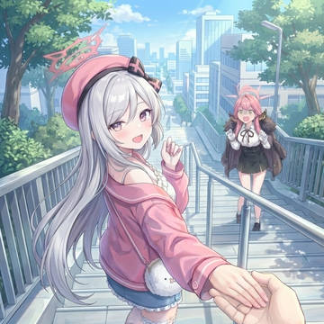 ムツキと秘密のデート中!