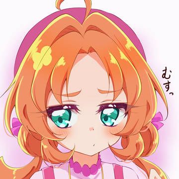 むすっとあんなちゃんらくがき