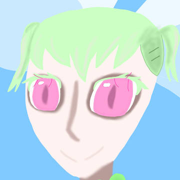 青空の下での笑顔