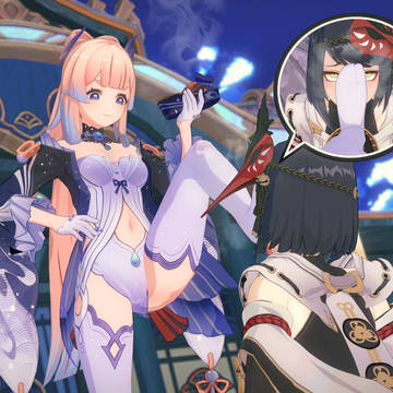 天狗と巫女：珊瑚宮心海