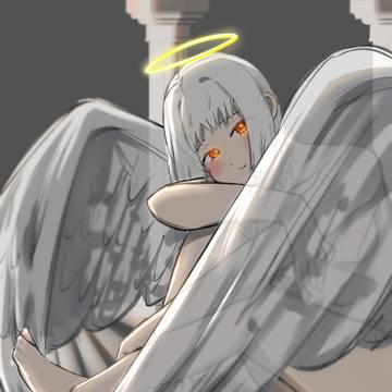 微笑み