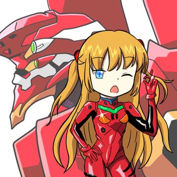 アスカ&EVA弐号機